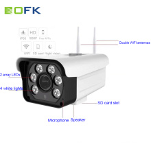 Colorful night vision ! 4 white light CCTV Outdoor waterproof IP camera motion sensor PIR camera for home security